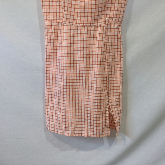 Retro 90's Style Arizona Jean Co. 100% Cotton Flannel Dress Size Small - Picture 3 of 9